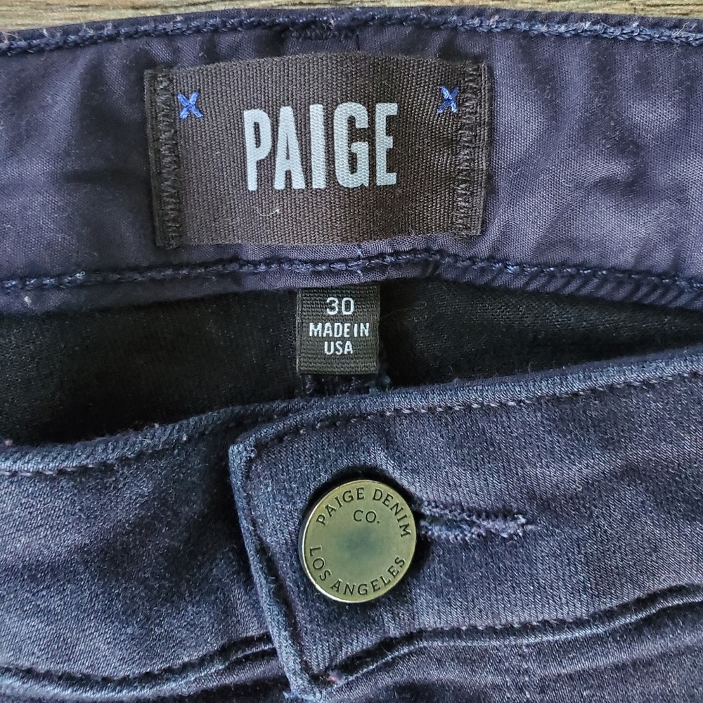 Paige Hoxton Emiko Ultra Skinny Jeans Sz 30 View 5